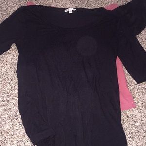 Quarter sleeve T-shirt